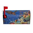 thumbnail image 1 of Bingfone Colorful Coral Reef Magnetic Mailbox Cover Standard Size For Garden Yard Outdoor Decorations-21x18 In, 1 of 7