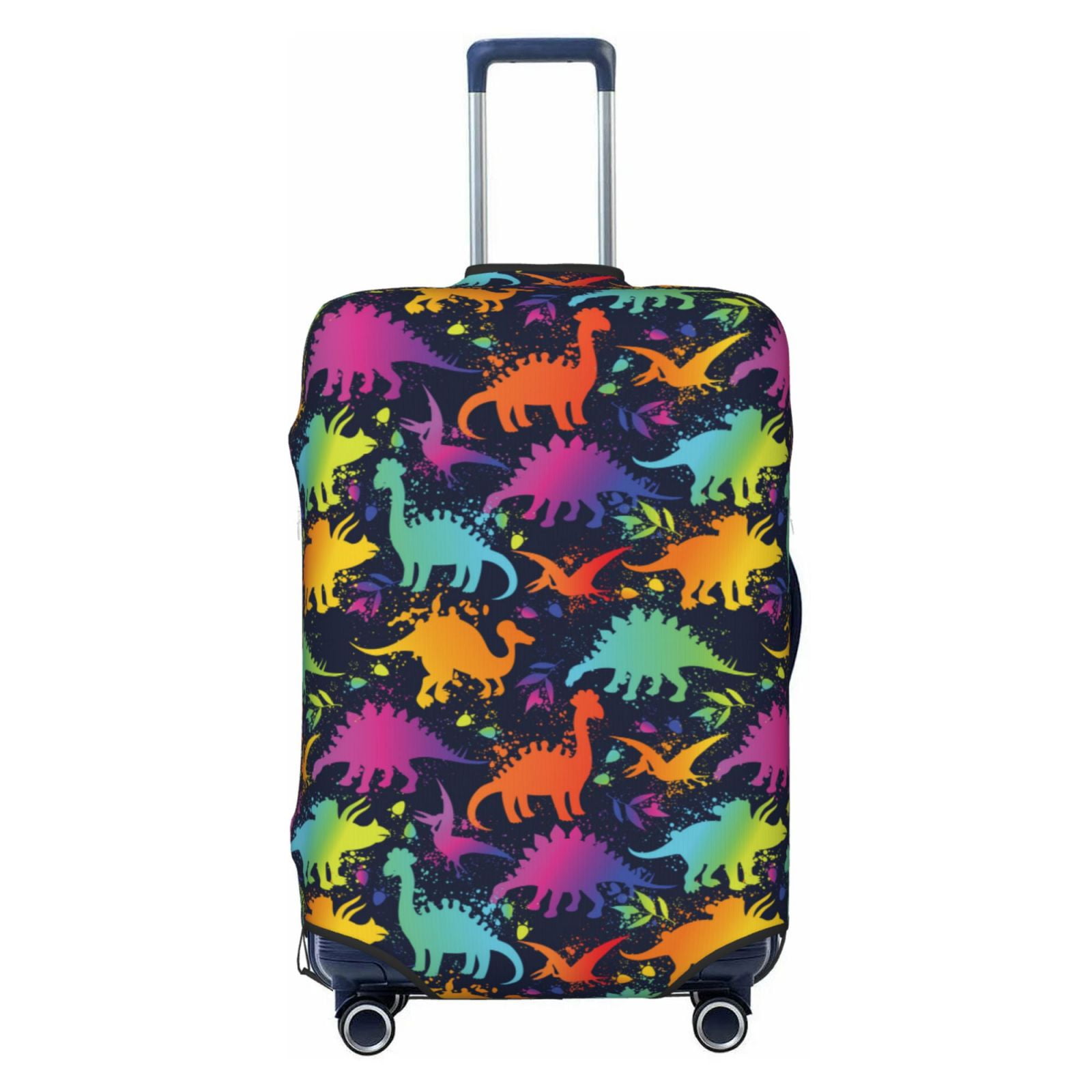 T rex Dinosaur Print Pattern Luggage Cover Protector
