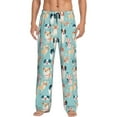 thumbnail image 1 of Bingfone Colorful Dog Mens All Over Print Sleep Pajama Pants-XX-Large, 1 of 6