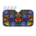 thumbnail image 1 of Bingfone Colorful Floral Car Windshield Sunshade,Sun Foldable Sun Shield Sun Visor for Car - Small, 1 of 1