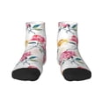 thumbnail image 1 of Bingfone Colorful Flowers Design Patterned Men'S Women'S Casual Cotton Socks, 1 of 9