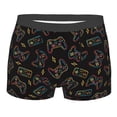 thumbnail image 1 of Bingfone Colorful Game Controller Men's Underwear - Casual Stretch Boxer Briefs-Medium, 1 of 7