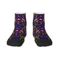 thumbnail image 1 of Bingfone Colorful Mexican Design Patterned Men'S Women'S Casual Cotton Socks, 1 of 9
