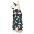 thumbnail image 1 of Bingfone Colorful Mushrooms Dog Clothes Hoodie, Pet Winter Coat,Puppy Sweatshirts For Small Dogs Boy Girl,Suitable For All Breeds-X-Small, 1 of 8