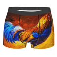 thumbnail image 1 of Bingfone Colorful Rooster Men'S Underwear - Casual Stretch Boxer Briefs-Small, 1 of 9