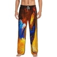 thumbnail image 1 of Bingfone Colorful Rooster Mens All Over Print Sleep Pajama Pants-Medium, 1 of 9