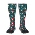 thumbnail image 1 of Bingfone Compression Socks For Women And Men Long Socks For Running Athletic Cycling Nurse-Amanita Mushroom, 1 of 9