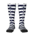 thumbnail image 1 of Bingfone Compression Socks For Women And Men Long Socks For Running Athletic Cycling Nurse-Anchors, 1 of 9