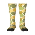 thumbnail image 1 of Bingfone Compression Socks For Women And Men Long Socks For Running Athletic Cycling Nurse-Bee Honey, 1 of 9