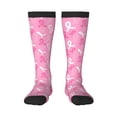 thumbnail image 1 of Bingfone Compression Socks For Women And Men Long Socks For Running Athletic Cycling Nurse-Breast Cancer Awareness (3), 1 of 9