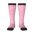 thumbnail image 1 of Bingfone Compression Socks For Women And Men Long Socks For Running Athletic Cycling Nurse-Breast Cancer Awareness, 1 of 9