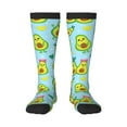 thumbnail image 1 of Bingfone Compression Socks For Women And Men Long Socks For Running Athletic Cycling Nurse-Cartoon Avocado, 1 of 9