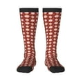 thumbnail image 1 of Bingfone Compression Socks For Women And Men Long Socks For Running Athletic Cycling Nurse-Cute Pig With Coins, 1 of 9