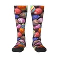 thumbnail image 1 of Bingfone Compression Socks For Women And Men Long Socks For Running Athletic Cycling Nurse-Easter Eggs1, 1 of 9
