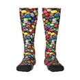 thumbnail image 1 of Bingfone Compression Socks For Women And Men Long Socks For Running Athletic Cycling Nurse-Easter Eggs2, 1 of 9
