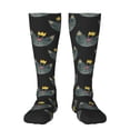 thumbnail image 1 of Bingfone Compression Socks For Women And Men Long Socks For Running Athletic Cycling Nurse-Faces Of The Cat, 1 of 9