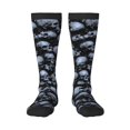 thumbnail image 1 of Bingfone Compression Socks For Women And Men Long Socks For Running Athletic Cycling Nurse-Gothic Skull, 1 of 9