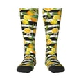 thumbnail image 1 of Bingfone Compression Socks For Women And Men Long Socks For Running Athletic Cycling Nurse-Orange And Lemon, 1 of 9