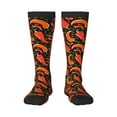thumbnail image 1 of Bingfone Compression Socks For Women And Men Long Socks For Running Athletic Cycling Nurse-Red Hot Chili, 1 of 9