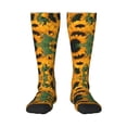 thumbnail image 1 of Bingfone Compression Socks For Women And Men Long Socks For Running Athletic Cycling Nurse-Sunflowers 7, 1 of 9