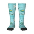 thumbnail image 1 of Bingfone Compression Socks For Women And Men Long Socks For Running Athletic Cycling Nurse-Travelling On Airplane, 1 of 9