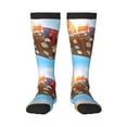 thumbnail image 1 of Bingfone Compression Socks For Women And Men Long Socks For Running Athletic Cycling Nurse-Trip To London, 1 of 9