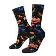 thumbnail image 1 of Bingfone Compression Socks for Women and Men Long Socks for Running Athletic Cycling Nurse- Animals Under Water, 1 of 6