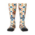 thumbnail image 1 of Bingfone Compression Socks for Women and Men Long Socks for Running Athletic Cycling Nurse-Butterflies Wild Insect, 1 of 8