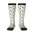 thumbnail image 1 of Bingfone Compression Socks for Women and Men Long Socks for Running Athletic Cycling Nurse-Cartoon Sea Turtle, 1 of 8
