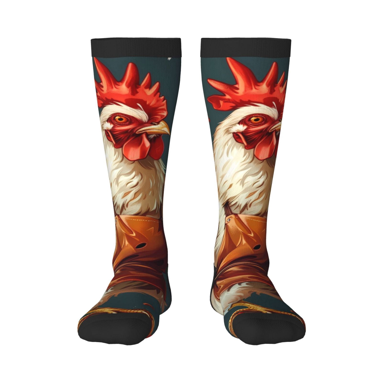 Bingfone Compression Socks for Women and Men Long Socks for Running ...