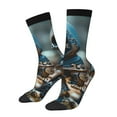 Bingfone Compression Socks for Women and Men Long Socks for Running