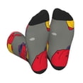 thumbnail image 1 of Bingfone Compression Socks for Women and Men Long Socks for Running Athletic Cycling Nurse- Dinosaur Super Hero Cartoon, 1 of 7