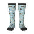 thumbnail image 1 of Bingfone Compression Socks for Women and Men Long Socks for Running Athletic Cycling Nurse-Dog Pets, 1 of 8