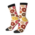 thumbnail image 1 of Bingfone Compression Socks for Women and Men Long Socks for Running Athletic Cycling Nurse- Donut, 1 of 6