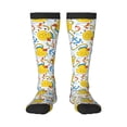 thumbnail image 1 of Bingfone Compression Socks for Women and Men Long Socks for Running Athletic Cycling Nurse-Ducks and Anchors, 1 of 9