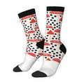 thumbnail image 1 of Bingfone Compression Socks for Women and Men Long Socks for Running Athletic Cycling Nurse- Forest Mushrooms, 1 of 6