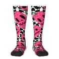thumbnail image 1 of Bingfone Compression Socks for Women and Men Long Socks for Running Athletic Cycling Nurse-Halloween Pumpkins, 1 of 8