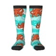 thumbnail image 1 of Bingfone Compression Socks for Women and Men Long Socks for Running Athletic Cycling Nurse-Octopuses, 1 of 8
