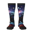Bingfone Compression Socks for Women and Men Long Socks for Running