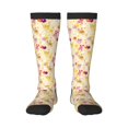 thumbnail image 1 of Bingfone Compression Socks for Women and Men Long Socks for Running Athletic Cycling Nurse-Rabbit And Balloon, 1 of 8
