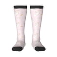 thumbnail image 1 of Bingfone Compression Socks for Women and Men Long Socks for Running Athletic Cycling Nurse-Rainboe And Rabbit, 1 of 8