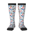 thumbnail image 1 of Bingfone Compression Socks for Women and Men Long Socks for Running Athletic Cycling Nurse-Sport Items, 1 of 8