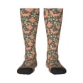 thumbnail image 1 of Bingfone Compression Socks for Women and Men Long Socks for Running Athletic Cycling Nurse-Squirrel And Nuts, 1 of 8