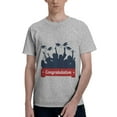 thumbnail image 1 of Bingfone Congratulation Graduate Men'S Loose Fit Short-Sleeve Pocket T-Shirt, 1 of 7