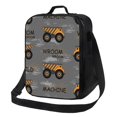 thumbnail image 1 of Bingfone Construction Machines Reusable Insulated Lunch Bag Cooler For Work School Picnic Or Travel, 1 of 7