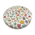 thumbnail image 1 of Bingfone Cooking Utensils Padded Round Bar Stool Cover Cushion with Elastic Fabric Round Chair Seat - Cooking Utensils, 1 of 7