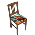 thumbnail image 1 of Bingfone Cool Camel Oasis Vibes Restaurant Chair Seat Covers,Removable Washable Chair Covers Protects, 1 of 8