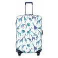 thumbnail image 1 of Bingfone Cool Giraffe Luggage Cover Washable Suitcase Cover Protector Anti-scratch Suitcase cover Fits 18-32 Inch Luggage, 1 of 8