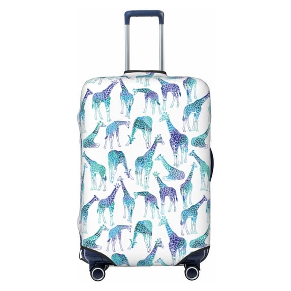 Bingfone Cool Giraffe Luggage Cover Washable Suitcase Cover Protector Anti-scratch Suitcase cover Fits 18-32 Inch Luggage