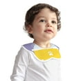 thumbnail image 1 of Bingfone Corgi Washing In Bathtub Soft Bibs For Baby Boy Girl 360 Rotate Petal Absorbent Bibs Washable For Drooling Teething, 1 of 9